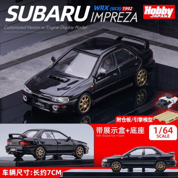 1-64-subaru-impreza-22b-sti-version-customized-ver-rally-base-car-gc8-alloy-diecasts-small-scale-car-model