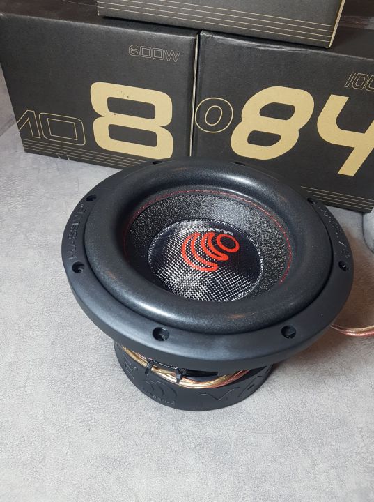 BRAND NEW MASSIVE AUDIO HIPPO 84 1000 Watts Max 8" Dual 4 Ohm Car Audio