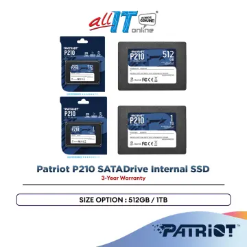Patriot P210 Series - 2.5 SATA III Internal Solid State Drive