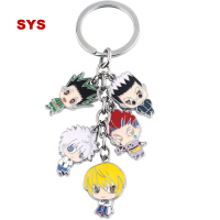 SYS Anime Hunter Xพวงกุญแจฮันเตอร์ตัวเลขโลหะพวงกุญแจแฟชั่นKey Chain