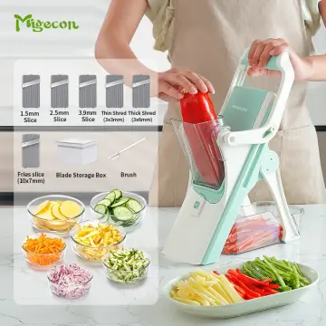 Top Seller Kitchen Utensil Mini Plastic Chopper Manual Food Chopper  with 3 Blades and Blender Vegetable Cutter Slicer - China Mandoline Slicer  Vegetable Cutter and Vegetables Cutter Slicer price