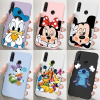 for Huawei P30 Lite Phone Case Mickey Minnie Mouse Daisy Donald Duck Stitch Cute Soft Silicone Huaweip30 P 30 Pro P30Lite Cover