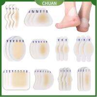 CHUAN Anti-Abrasion Feet Foot Care Soft Gel Pain Relief Plaster เจลรองเท้าสติกเกอร์ส้นสติกเกอร์ส้นสูงเท้า Patches ส้นตุ่มผ้าพันแผล