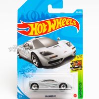 ❗ No. 235 MCLAREN F1 Gray Mattel Hot Wheels Alloy Small Sports Car235号 F1迈凯伦灰 色 美泰风火轮合金小跑车