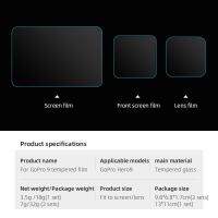 ฟิล์มป้องกันหน้าจอด้านหน้าและด้านหลังฟิล์มป้องกันสำหรับ GoPro 9