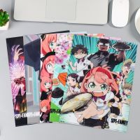 Anya Loid Yor Anime Folder SPY FAMILY A4 File Bag Document Storage Bag Pretty Kawaii Student Stationery Test Paper Organizer