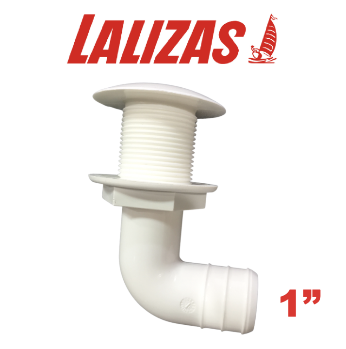 Lalizas 39549 Thru-Hulls Elbow 90º for Hose 1"