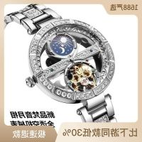 Game the new 147 business waterproof like fashion month set auger carve patterns or designs on woodwork hollow out automatic mechanical watch mens watch --Mens Watch238812✳♨