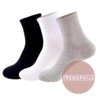 {Sock Shop} คลาสสิกธรรมดาถุงเท้ายูนิเซ็กส์ความยาวตัดกลาง