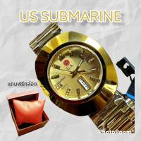 นาฬิกาข้อมือแฟชั่น นาฬิกาข้อมือแบรนด์ Us submarine นาฬิกาข้อมือหรู นาฬิกาข้อมือผู้ชาย กันน้ำ 100% new Free กล่อง