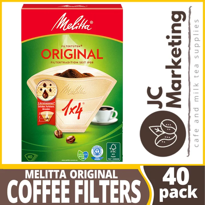 Melitta® Original Coffee Filters (Size 1x4 40 pack) Coffee Making