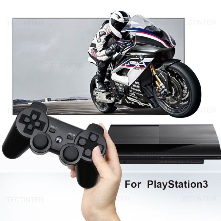 จอยเกมไร้สายบลูทูธสนับสนุนสำหรับ-playstation-3จอยสติ๊กสำหรับ-ps3อุปกรณ์เสริมบทบาท-usb-จอยเกม-pc