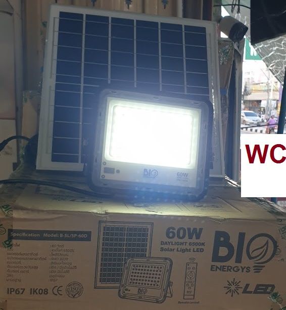 ส่งฟรี-solar-led-สปอตไลท์โซล่าเซลล์-รุ่นbiobule-ผลิตในไทย-60w-100w-150w-โซล่าเซลล์-แสงสีขาว-ประกันสินค้า-3ปี