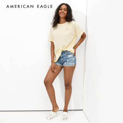 American Eagle Tailgate Womens Rolling Stones Oversized Graphic T-Shirt เสื้อยืด ผู้หญิง กราฟฟิค โรลลิ่งสโตนส์ โอเวอร์ไซส์ (EWTS 030-9974-700)