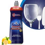 Nước làm bóng và khô chén, đĩa Finish hương chanh 800ml Dishwasher Shine &