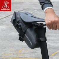 2023⊙❒∈ Waterproof Cycling Bicycle Bags Rear of Frame Bag Mountain Road Bike Pouch Frame Holder High Quality Saddle Bag Rainproof Riding