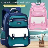 【LZ】❐┅  Estilo chinês retro ortopédica escola sacos para adolescente meninos e meninas mochilas de estudante crianças mochilas 2 tamanhos