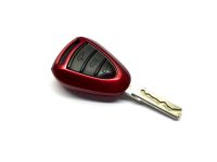 dfgvedvg Hard Plastic Gloss Multi-colors Keyless Remote Key Protection Case Cover For Porsche SILVER Head Remote Key