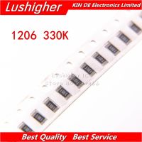 100ชิ้น1206ตัวต้านทาน Smd 5% 330K โอห์ม3303 334 330Kohm