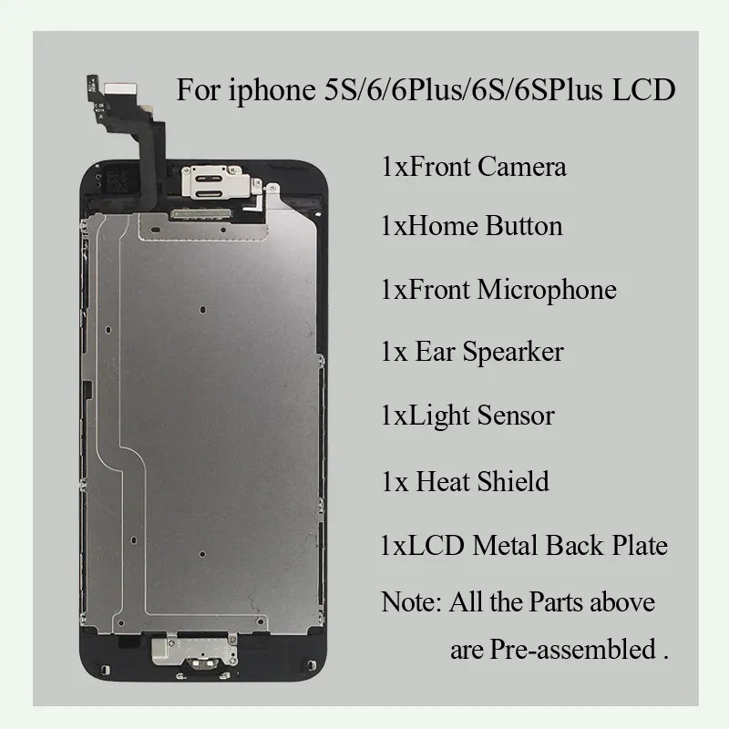 Unlocked Iphone 6s Plusiphone 6/6s/6 Plus Lcd Screen Replacement - Ips  Capacitive Digitizer