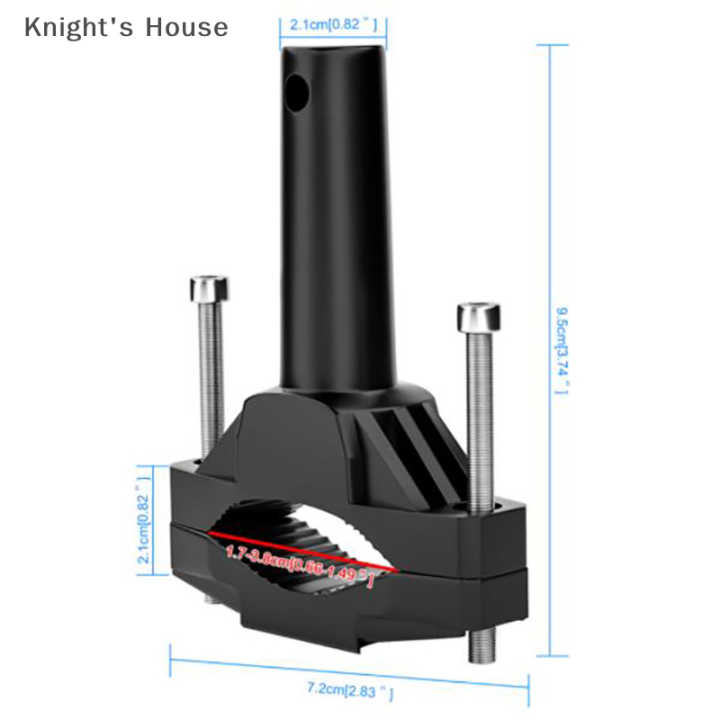 knights-house-universal-mount-bracket-สำหรับรถจักรยานยนต์กันชนแก้ไขขาตั้งไฟหน้า