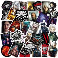 【YF】♀◊  Cartoon Anime Game Witcher Stickers for Car Laptop Luggage Decal Graffiti Sticker Kids Gifts