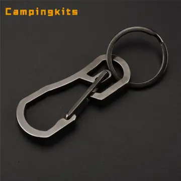 5pcs 304 Stainless Steel Carabiner Carabiner Hook Marine Length Large Heavy  Duty Stainles Carabiner