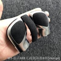 【hot】☎✻♚  Matt With Leather Shift Knob Side Cover DSG Emblem 6 7 R GTI Passat B7 B8 R20 Jetta MK6 GLI