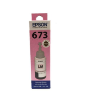 Epson 673 LM น้ำหมึกเติมแบบขวด สีม่วงแดงอ่อน ของแท้ 70ml (T673600)