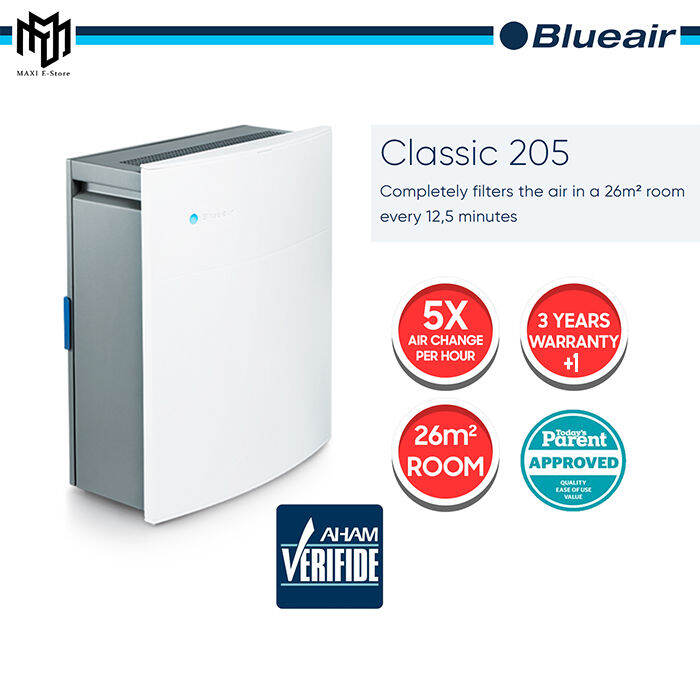 Blueair Air Purifier Classic 205 with Particle Filter Lazada