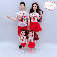 5-Person family couple combination = 11.5 inch pregnant woman doll momdaddygirlboybaby suitable for childrens Christmas gif