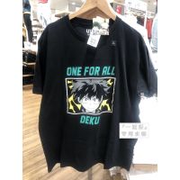 ✠☸ Uniqlo เสื้อยืด พิมพ์ลายมังงะ Gintama Academia Volleyball สําหรับผู้ชาย