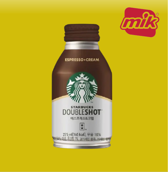 Starbucks Double Shot Espresso & Cream 275ml (Pack of 6) Lazada PH