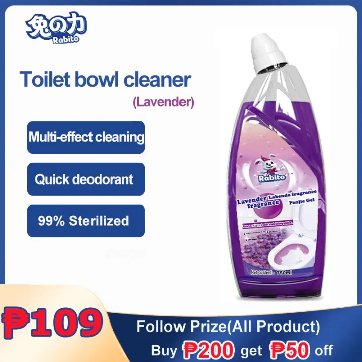 Rabito Toilet Bowl Cleaner Rust & Limescale Remover Extra Power 500ml