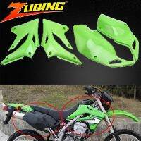 ✈○ Enduro KLX 250ฝาครอบหน้ากากพลาสติกสำหรับ Kawasaki จักรยานสกปรกด้านหน้าด้านหลังฝาครอบป้องกันมอเตอร์ไซค์วิบากอุปกรณ์ KLX300