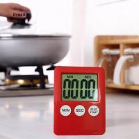 LiveCity Magnetic Square LCD Digital Timer Cooking Countdown Alarm Clock Tools