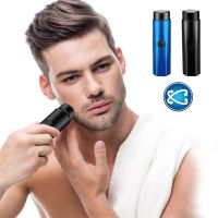 【DT】 hot  Portable Electric Shaver USB Rechargeable Beard Trimmer Waterproof Durable Beard Shaver Face Care for Men Barber Shaving Machine