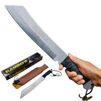 มีดเดินป่า มีดใบตาย Rambo IV / Rambo 4 Machete Knife ขนาด 16.5 นิ้ว (42 ซม.) สีเงินพร้อมซองใส่มีด