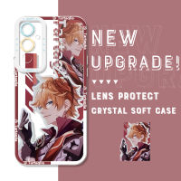 Casing Ponsel เคสโทรศัพท์กันกระแทกของแท้สำหรับ Infinix Tecno Pova 2 Pova 3 Pova 4 Pova 4 Pro ปลอกอ่อนคลุมทั้งหมดเคสโทรศัพท์เคสมือถือใสปกป้องกล้อง