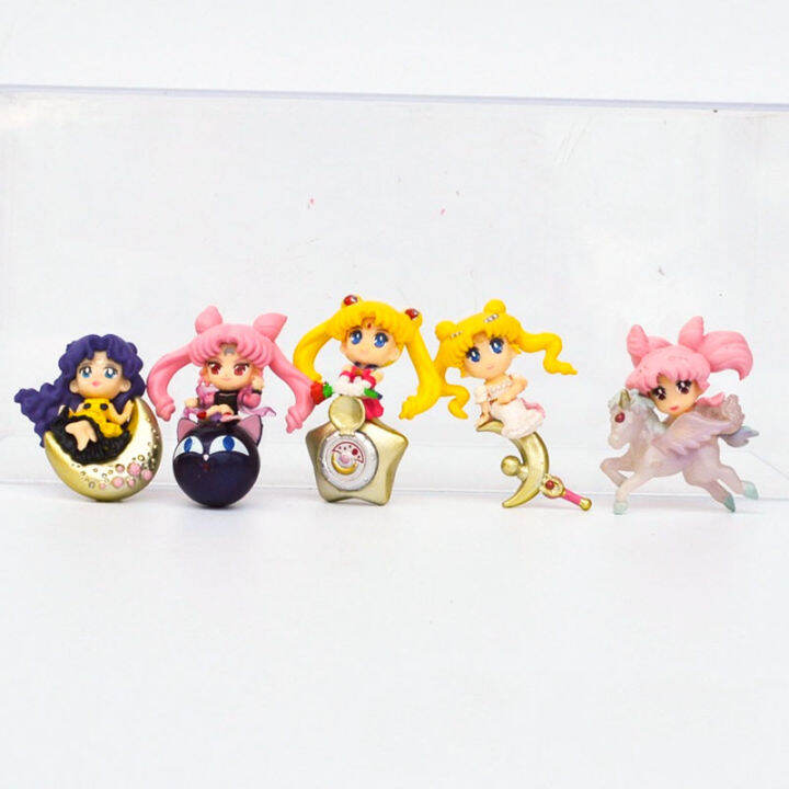 bandai-gashapon-เซเลอร์มูนทินดากัน-rajah-q-versi-twinkle-doll-อะนิเมะ-kapsul-mainan-5-pcssset