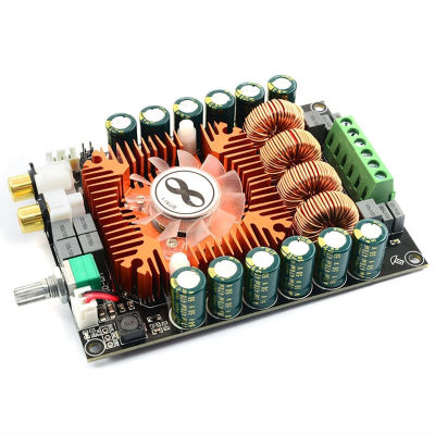 TDA7498E ดิจิตอลพลังสูงบอร์ดเครื่องขยายเสียง2.0ไฮไฟสเตอริโอ160W * 2รองรับ MODUL Amplifier Audio BTL220W