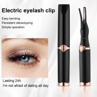 ▦✵ 1 Set Universal Eyelash Curling Tool USB Rechargeable Electric Eyelash Curler Digital Display Eyelash Curling