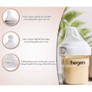 Bình sữa HEGEN PPSU 60ml 150ml 240ml 330ml - núm ti Hegen - nắp đậy Hegen