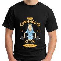 Funny Beavis and head Cornholio Gym I Am The Great Mens Black Graphic Tshirt Men Fashion Tshirt Summer Male Tee XS-6XL