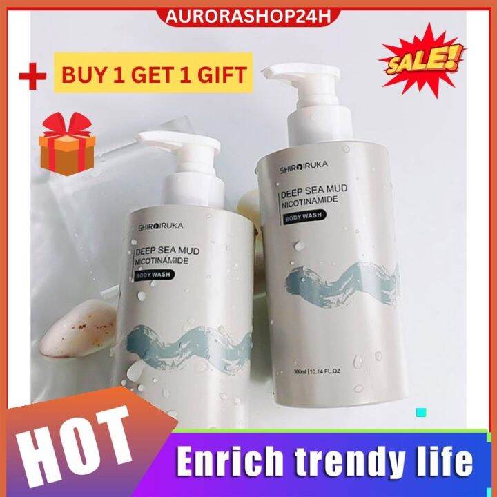 KOREAN PREMIUM TONE UP BODY WASH Korean deep sea mud nicotinamide