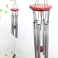 ของใช้ในบ้าน โมบายลมกระดิ่งลม ระฆังลม Wind Chimes กระดิ่งแท่งสีเงิน แขวนตกแต่งบ้าน ที่ทำงาน ร้านค้า ของใช้ตกแต่งบ้าน - จัดส่งทั่วไทย