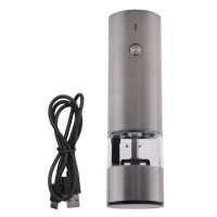 Electric Salt and Pepper Grinder, Pepper Mill, Automatic Salt and Pepper Grinder Set with Adjustable Coarseness