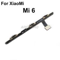 Aocarmo อะไหล่สำหรับ Xiaomi ปุ่มเปิด/ปิดเสียงเพิ่ม/ลดปริมาณ6 Mi6อะไหล่สายเคเบิลงอได้ปุ่ม