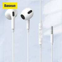 Baseus C17 H17 Type-C 3.5มม.หูฟังหูฟังพร้อมไมโครโฟนสำหรับ Xiaomi Samsung Huawei