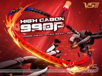 VS ไม้แบดมินตัน รุ่น hc990p ตัวท็อปในซีรีย์  High Carbon